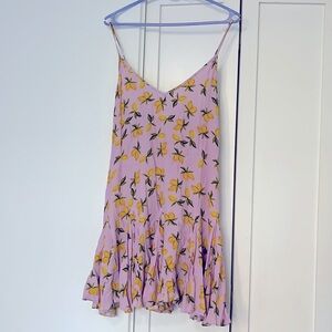 Vibrant Yumi Kim lemon Dress Size M Excellent Condition